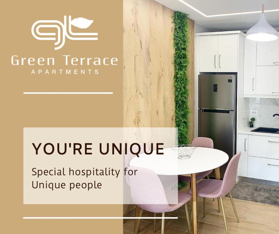 Green Terrace Apartment 4 Tirana Zewnętrze zdjęcie